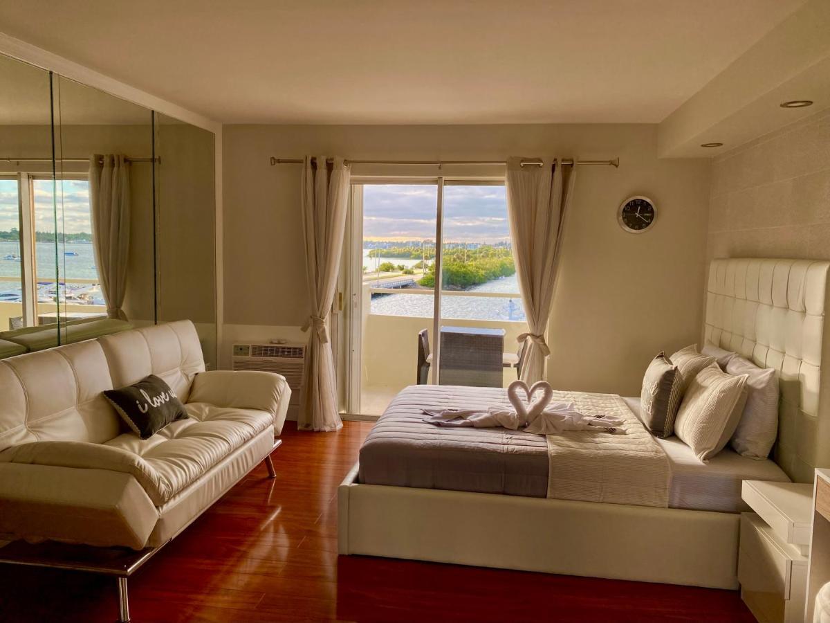 Modern Waterfront Apartment With Miami Skyline View, Free Parking 5 Mins Drive To Miami Beach Kültér fotó