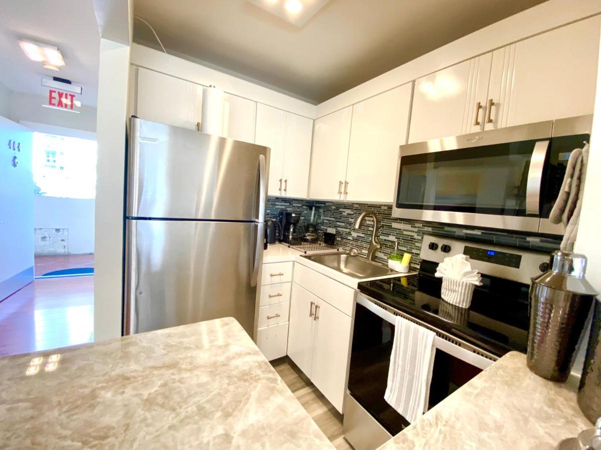 Modern Waterfront Apartment With Miami Skyline View, Free Parking 5 Mins Drive To Miami Beach Kültér fotó